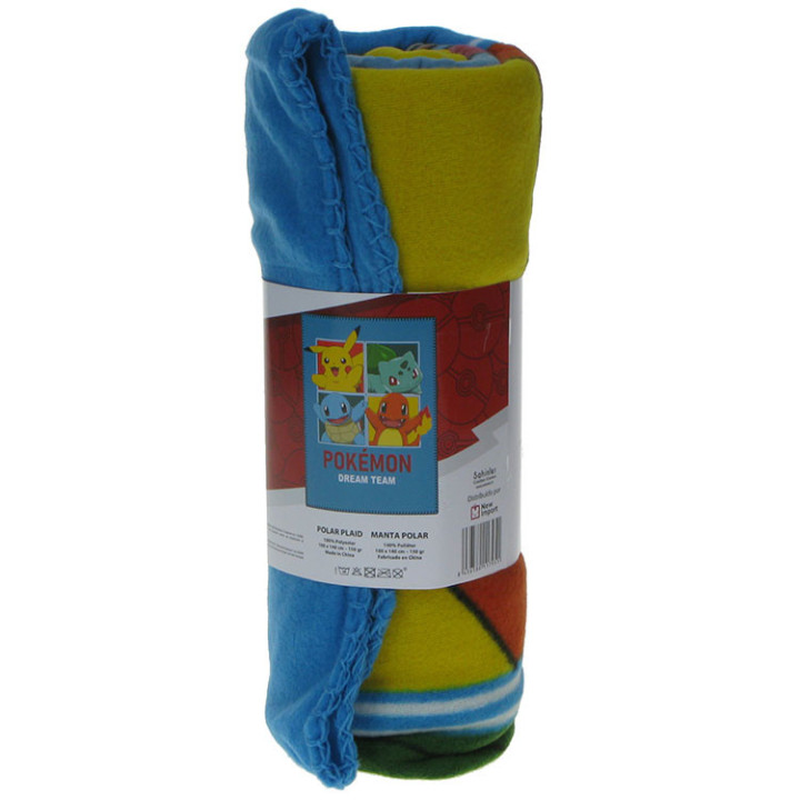 Koc polarowy Pokemony 110cm x 140cm