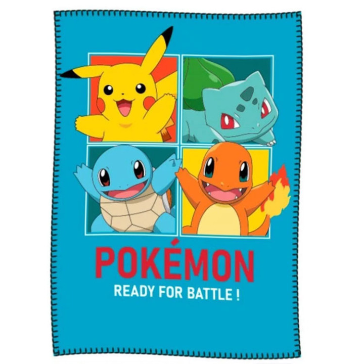 Koc polarowy Pokemony 110cm x 140cm