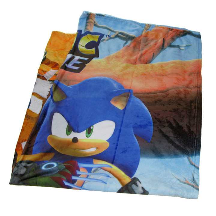 Koc pluszowy Sonic Prime 130cm x 170cm