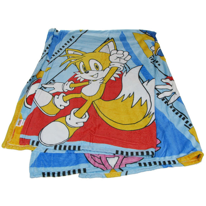 Koc pluszowy Sonic the Hedgehog 130cm x 170cm