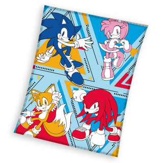 Koc pluszowy Sonic the Hedgehog 130cm x 170cm