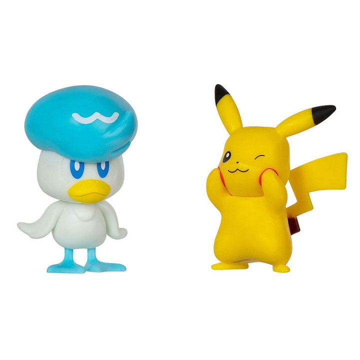 Pokemon - komplet 2 figurek - 49746 Pikachu + Quaxly