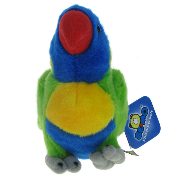 Maskotka Papuga Lorysa górska 19cm