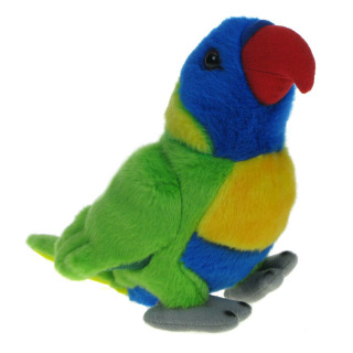 Maskotka Papuga Lorysa górska 19cm