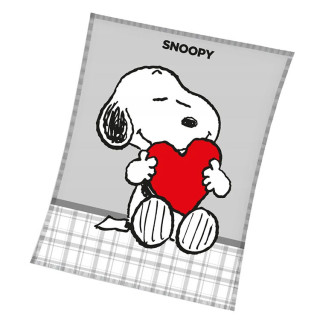 Koc pluszowy Snoopy 150cm x 200cm