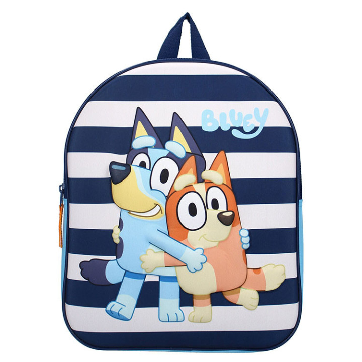 Plecak 3D Bluey Blue i Bingo