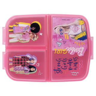 Śniadaniówka trzykomorowa - Barbie