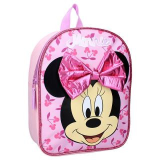 Plecak Myszka Minnie z odstającą różową kokardą