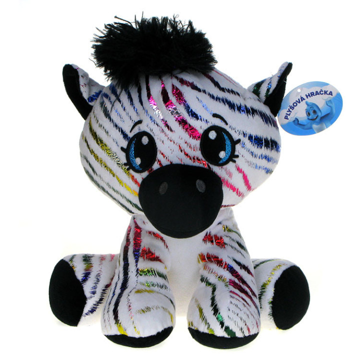 Urocze zwierzaki przytulaki: Maskotka Zebra 24cm