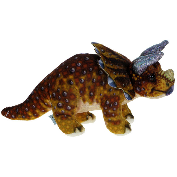 Barwne Prehistoryczne Zoo: Maskotka dinozaur Triceratops