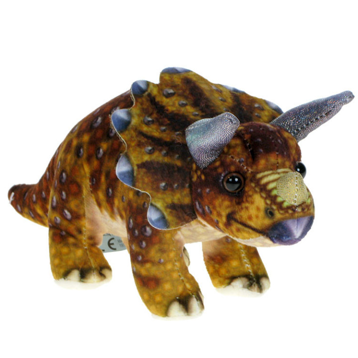 Barwne Prehistoryczne Zoo: Maskotka dinozaur Triceratops