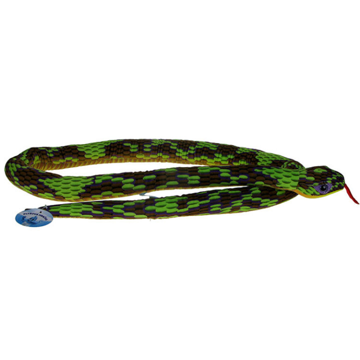 Barwne Zoo: Maskotka Wąż 180cm zielono - brązowy