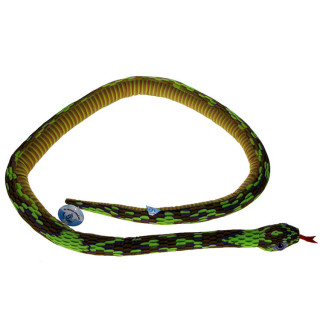 Barwne Zoo: Maskotka Wąż 180cm zielono - brązowy