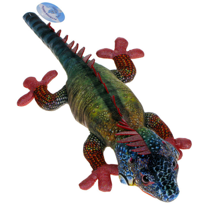 Barwne Zoo: Maskotka Jaszczurka (Iguana) 44cm