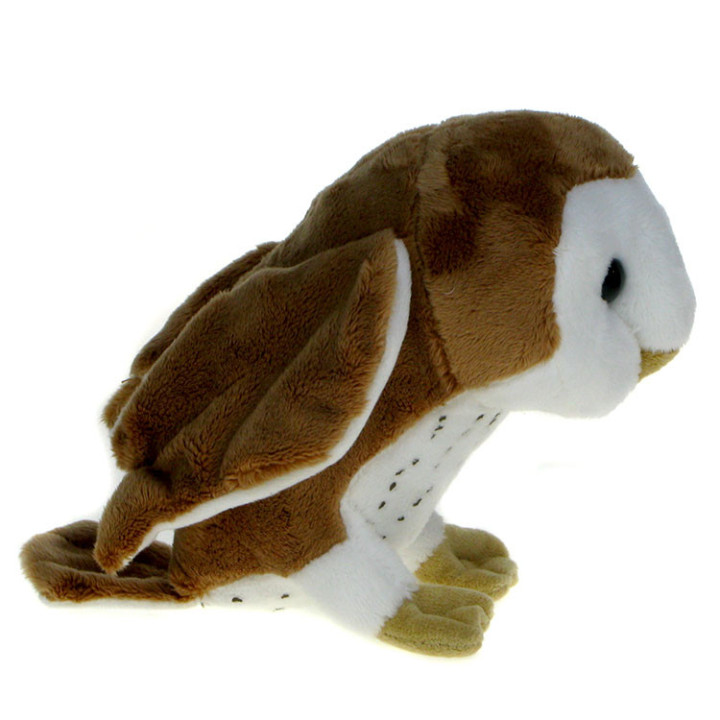 Maskotka Sowa płomykówka 17cm