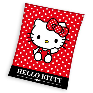 Koc pluszowy Kotka Hello Kitty 150cm x 200cm