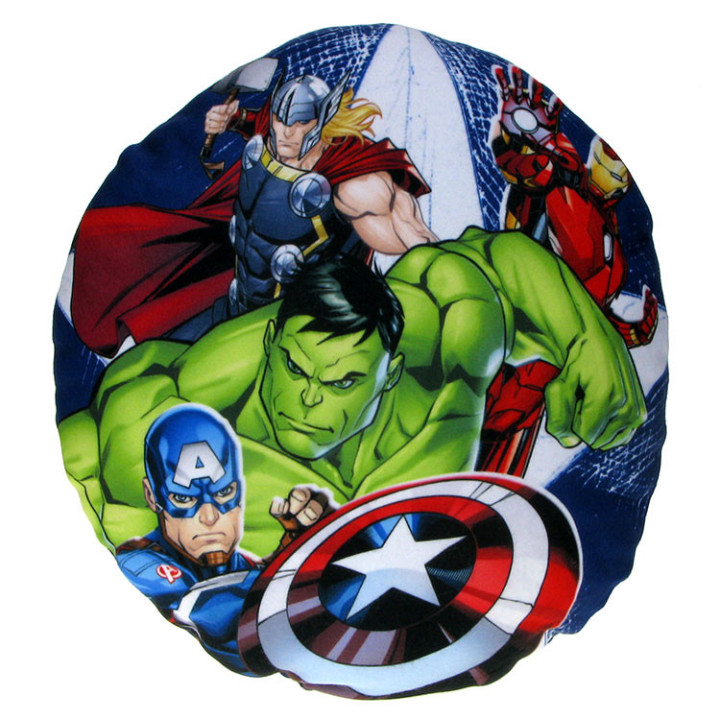 Marvel Avengers - okrągła poduszka pluszowa