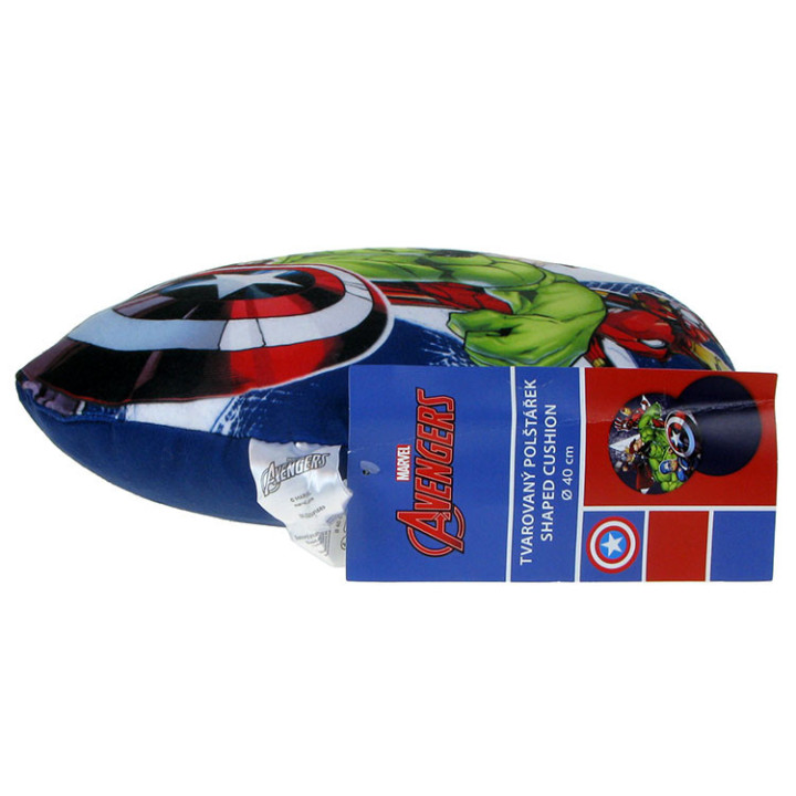 Marvel Avengers - okrągła poduszka pluszowa