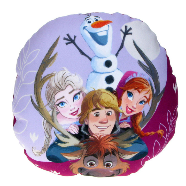 Kraina Lodu (Frozen) - okrągła poduszka pluszowa