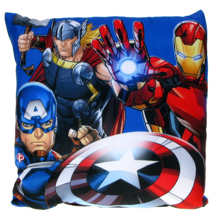 Marvel Avegers - Dwustronna poduszka pluszowa