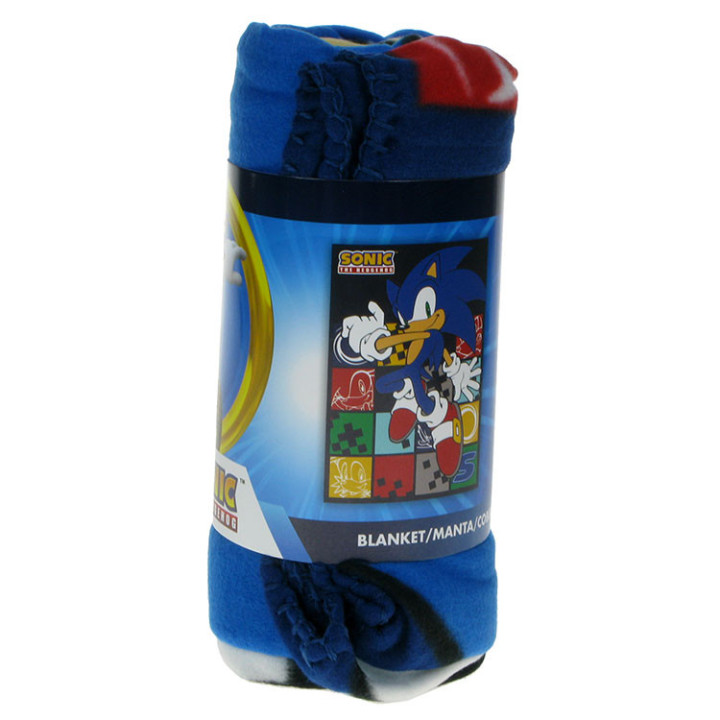 Koc polarowy: Sonic the Hedgehog (934150) 100x140cm