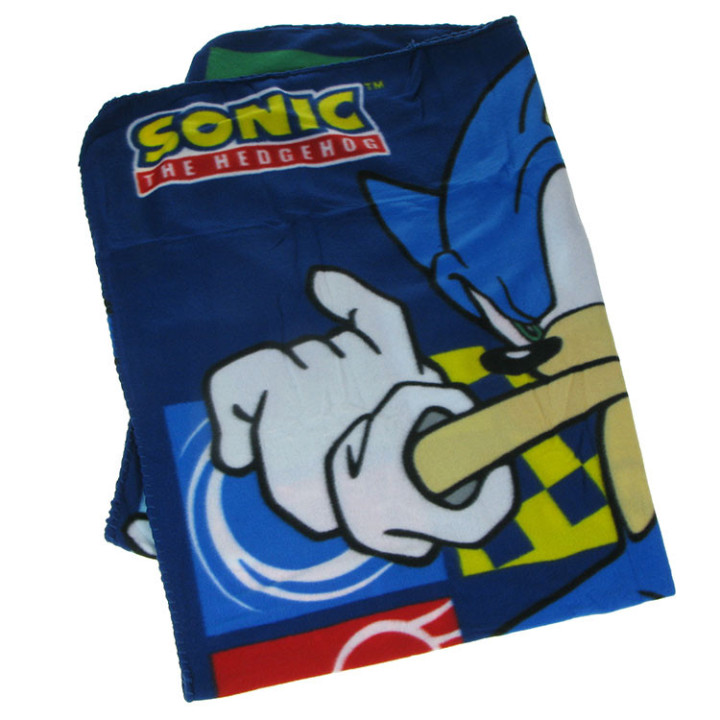 Koc polarowy: Sonic the Hedgehog (934150) 100x140cm