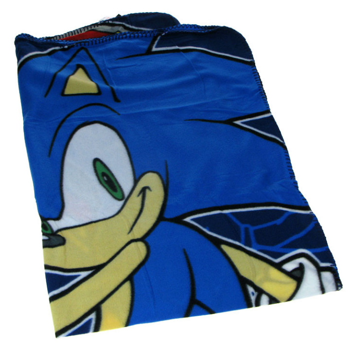 Koc polarowy: Sonic the Hedgehog 100x140cm