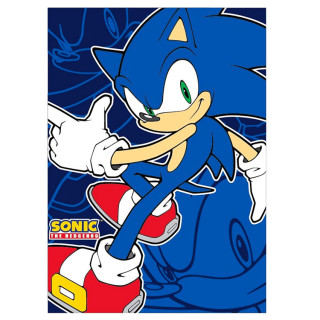 Koc polarowy: Sonic the Hedgehog 100x140cm