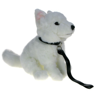 Maskotka Piesek owczarek szwajcarski na smyczy 25cm Eko-Friendly