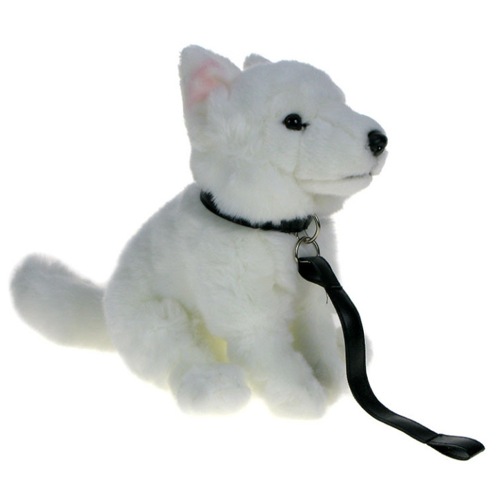 Maskotka Piesek owczarek szwajcarski na smyczy 25cm Eko-Friendly