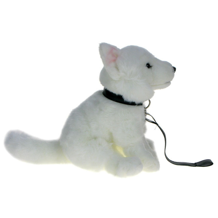 Maskotka Piesek owczarek szwajcarski na smyczy 25cm Eko-Friendly