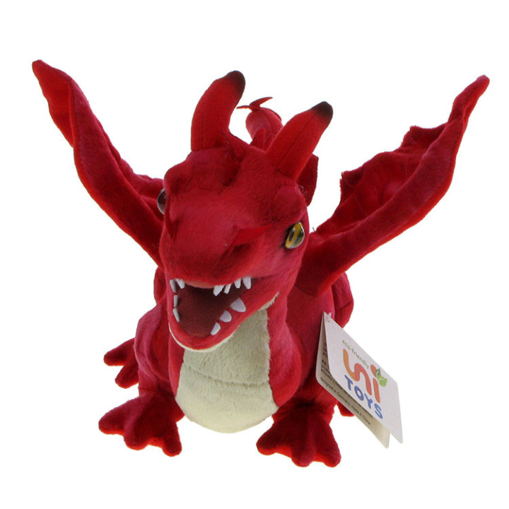 Maskotka Smok czerwony 40cm Eko-Friendly