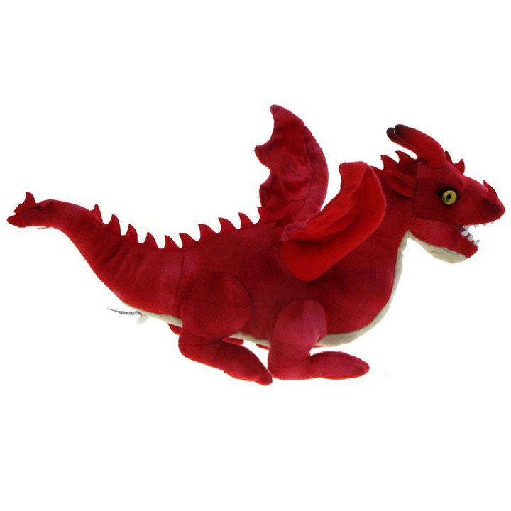 Maskotka Smok czerwony 40cm Eko-Friendly