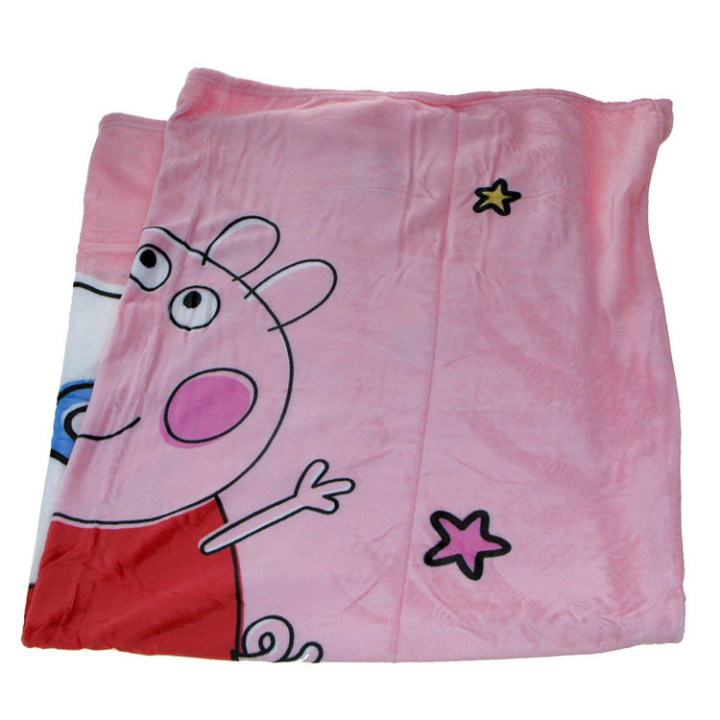 Koc pluszowy Świnka Peppa 110cm x 140cm