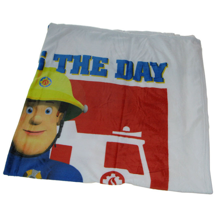 Koc pluszowy Strażak Sam 130cm x 170cm