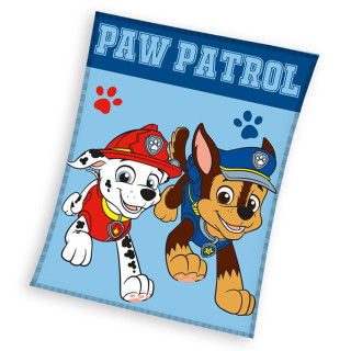 Koc pluszowy Psi Patrol: Marshall i Chase 130cm x 170cm