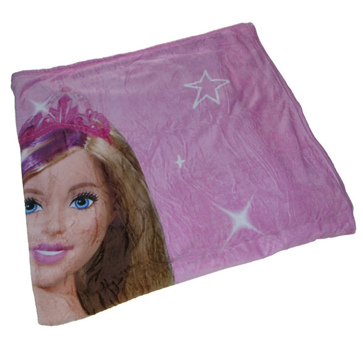 Koc pluszowy Barbie 150cm x 200cm