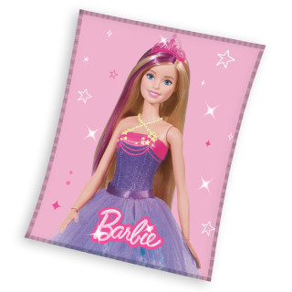 Koc pluszowy Barbie 150cm x 200cm