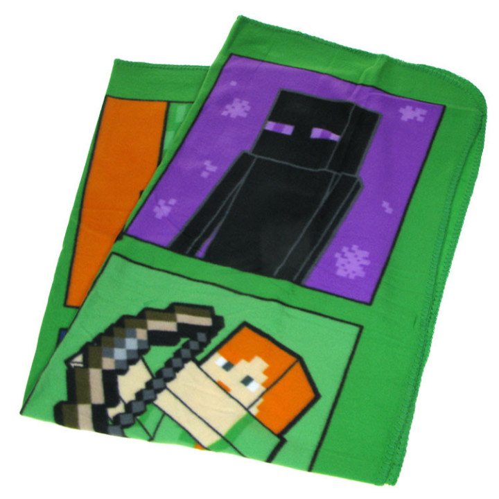 Koc polarowy Minecraft: 100cm x 150cm (0032152)