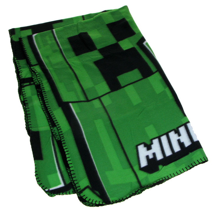 Koc polarowy Minecraft: 100cm x 140cm (388242)