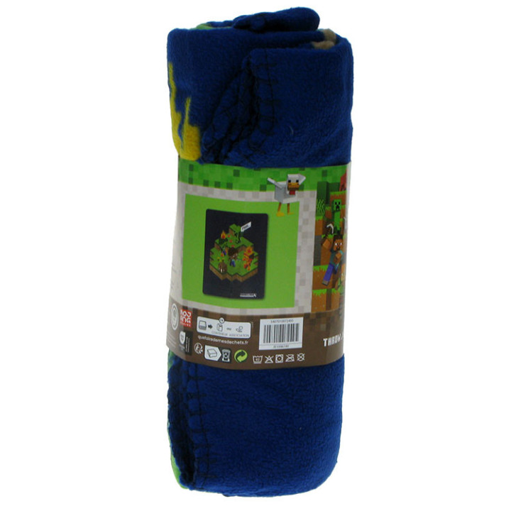 Koc polarowy Minecraft: 100cm x 140cm