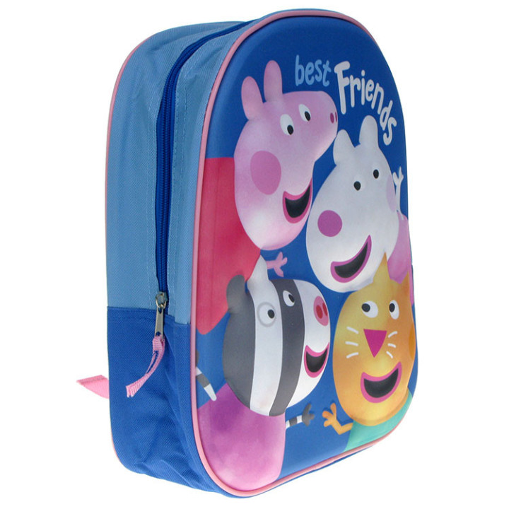 Plecak 3D Świnka Peppa: Peppa, Suzy, Zoe i Candy