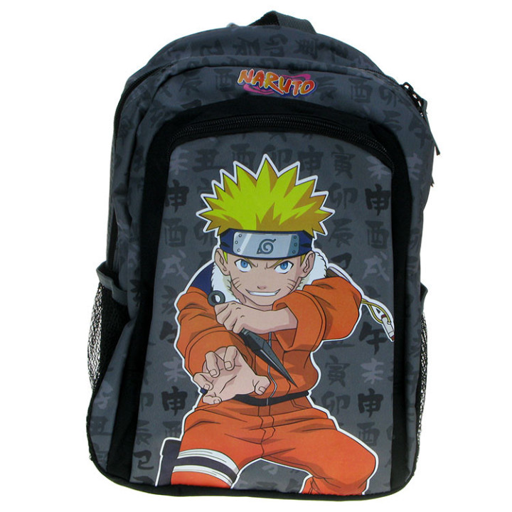 Plecak szkolny Naruto z dużą kieszonką