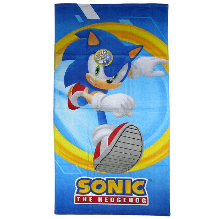 Ręcznik kąpielowy, plażowy Sonic the Hedgehog (605705)