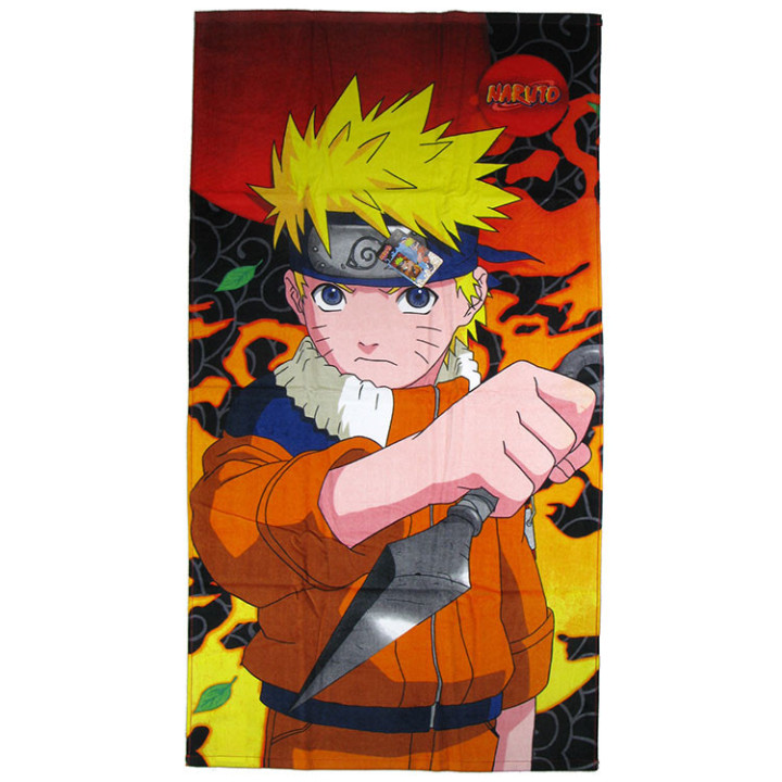 Ręcznik kąpielowy, plażowy Naruto