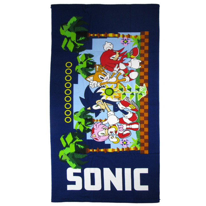 Ręcznik plażowy (Fast Dray) Sonic the Hedgehog