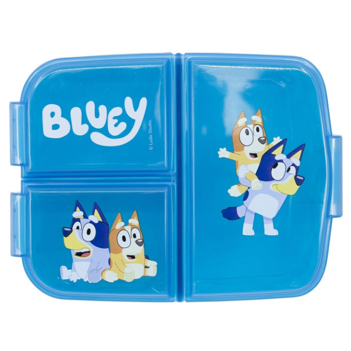 Śniadaniówka trzykomorowa - Bluey