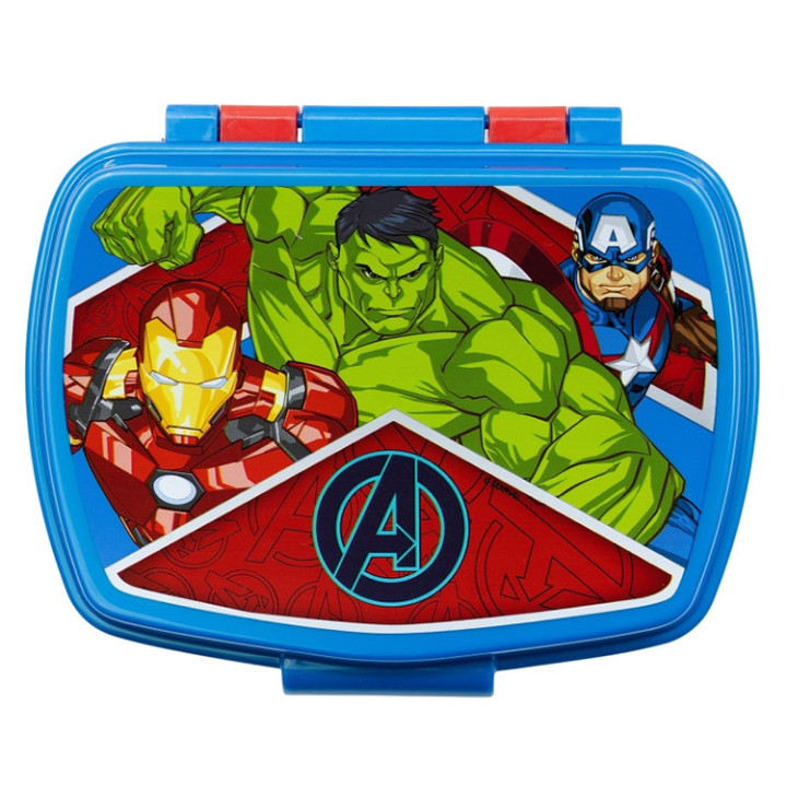 Śniadaniówka Avengers Hulk, Kapitan Ameryka i Iron Man