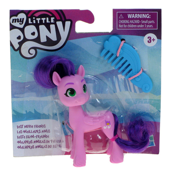 My Little Pony (Nowe pokolenie) - figurka z grzebyczkiem: Kucyk Pipp Petals