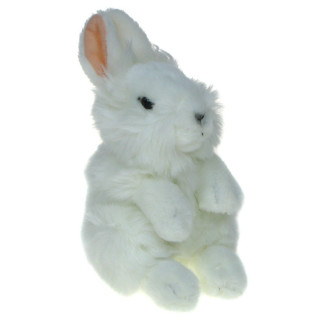 Maskotka Królik 20cm biały